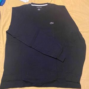 Lacoste long sleeve sleepwear, size large